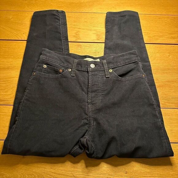 Levi’s Wedgie Skinny corduroy jeans gray 27 - Picture 1 of 10